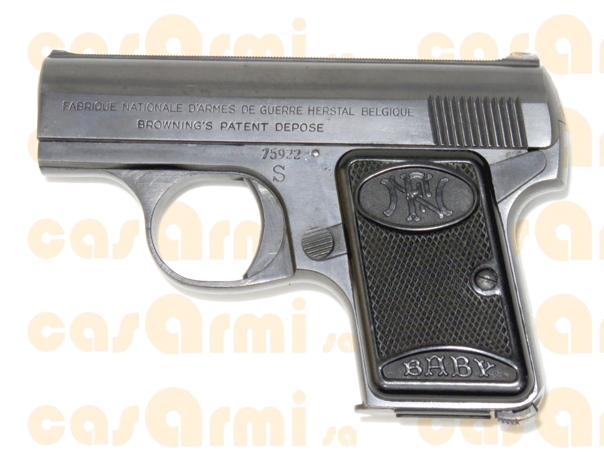 FN Herstal mod. Baby, con astuccio 6.35 Browning